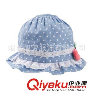 夏款 tjaitch pall春夏藍(lán)色可愛兒童帽子/寶寶純棉帽子/套頭帽