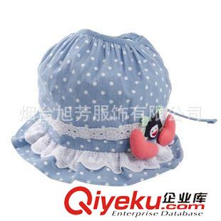 夏款 tjaitch pall春夏藍(lán)色可愛兒童帽子/寶寶純棉帽子/套頭帽原始圖片2