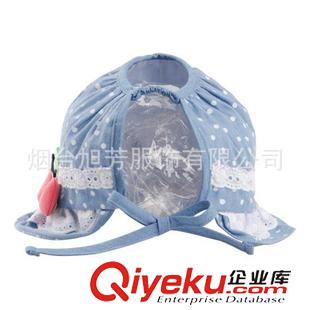 夏款 tjaitch pall春夏藍(lán)色可愛兒童帽子/寶寶純棉帽子/套頭帽原始圖片3