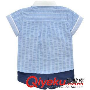 夏款 預售2014年夏季新款男寶短袖套裝 短袖短褲2件套原始圖片2