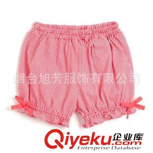 夏款 夏季女寶橘紅色短袖t恤裙短褲套裝原始圖片3