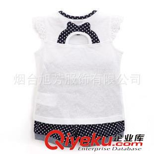 夏款 aitch pall夏季新款女寶白色卡通頭像套裝 現貨批發原始圖片2