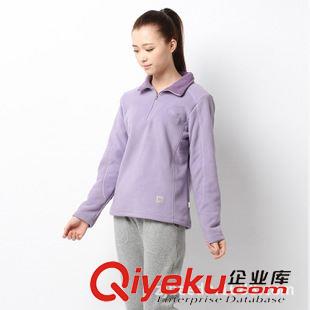 未分類 戶外休閑系列超輕面料保暖抗靜電透氣排汗女式抓絨衫