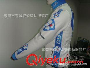 短袖騎行服，自行車服 冬季騎行服定制 環(huán)法車隊 四葉草 抓絨長袖騎行服原始圖片3