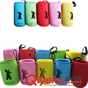 哺喂用品 袋鼠寶寶 奶瓶套 兒童寬口奶瓶防摔套保護(hù)套 嬰兒標(biāo)口奶瓶保溫套原始圖片3