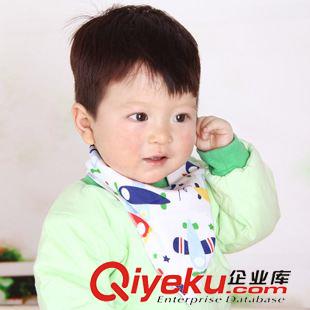 服飾寢具 樸樸米兒童雙面暗扣三角巾嬰兒口水巾 寶寶純棉圍巾圍嘴頭巾原始圖片3