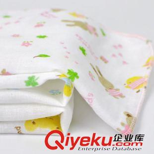 淘寶贈(zèng)品區(qū) 安琪娃 雙層卡通印花純棉紗布 寶寶手帕 洗臉巾 嬰兒喂奶巾 BF11