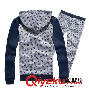 衛(wèi)衣專區(qū) 春季熱賣人氣款！韓版衛(wèi)衣男 運(yùn)動(dòng)套裝男士連帽衛(wèi)衣外套潮B464P88原始圖片2