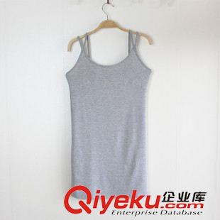 ◆ 長期有貨款 韓版夏季經(jīng)典百搭糖果色莫代爾背心吊帶 打底衫地?cái)傌浽幢钤紙D片3