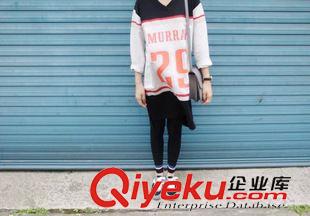 ◆打底褲 長(zhǎng)褲 短褲 韓版新款打底褲15秋季女士 簡(jiǎn)約腳口螺紋超彈舒適修身休閑褲批發(fā)原始圖片3