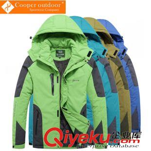 秋冬新品 運動戶外服裝 秋冬加厚加絨男款沖鋒衣男 戶外服裝 2017A原始圖片3