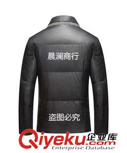 海瀾  上衣 2014冬裝新款 品牌折扣 男士時尚純色立領(lǐng)羽絨服潮 HYAD4B080