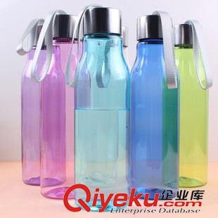 杯子 隨手杯 糖果色隨手水杯 塑料密封防漏水壺 透明便攜學(xué)生杯個(gè)性杯子