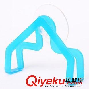 廚房工具 洗碗布百潔布掛架 批發吸盤海綿夾置物收納架 吸盤掛鉤原始圖片2