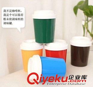 廚房工具 可愛糖果色調(diào)味瓶 韓版廚房用品 多功能牙簽筒調(diào)料盒原始圖片3