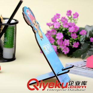 手機座 支架 韓版卡通手機座 創意可愛炫彩手機支架 手機托批發 喬吧圖案原始圖片2