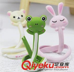計算器 繞線器 韓國Q版動物 立體動物加長繞線器 理線器