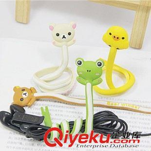 計算器 繞線器 韓國Q版動物 立體動物加長繞線器 理線器原始圖片3