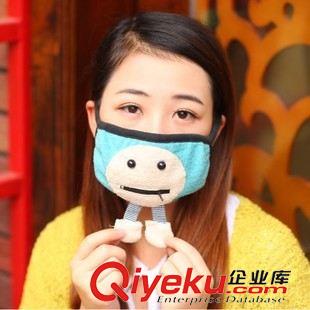 耳罩 口罩 韓版可愛卡通小熊PM2.5口罩 冬季保暖防霧霾防塵防灰口罩 綁帶式