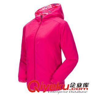 沖鋒衣/滑雪服 兒童款 單層沖鋒衣 抓絨大童 兩面穿防風(fēng)外套 戶外運(yùn)動服  57107C原始圖片2