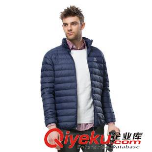 棉服/羽絨服 TECTOP 純色戶外運(yùn)動風(fēng) 白鴨絨 防風(fēng)保暖 男款羽絨服 外套 YW5205原始圖片2
