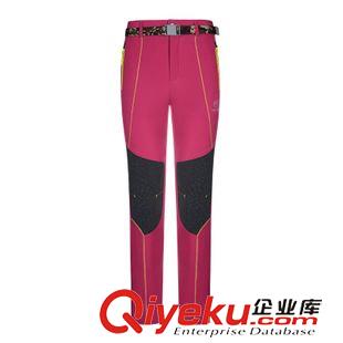 速干長褲/登山褲 TECTOP新款 休閑長褲 速干防磨拼接  女款彈力速干登山褲 PW5272原始圖片3
