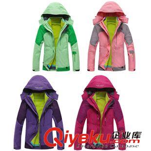 上裝 秋冬新款 女款三合一兩件套沖鋒衣 滑雪服 加厚保暖抓絨 16607B原始圖片3
