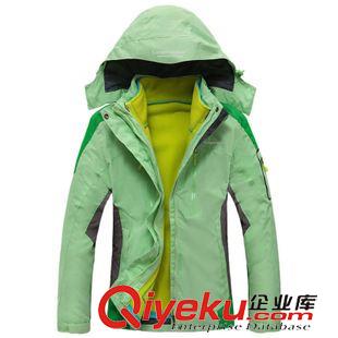 上裝 15新款 女  滑雪服 三合一兩件套沖鋒衣   保暖抓絨內膽 16605B