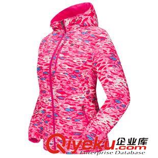 上裝 秋冬女款 單層沖鋒衣 抓絨  兩面穿防風外套 戶外運動服  57107B