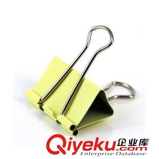 學(xué)生文具專區(qū) 得力deli文具 8553彩色長(zhǎng)尾夾/燕尾票據(jù)夾 中號(hào)32mm 財(cái)務(wù)文件夾子原始圖片3