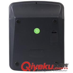 生活用品專區(qū) tj促銷 得力1837金屬面板計算器 大 時尚辦公型 太陽能計算機原始圖片3