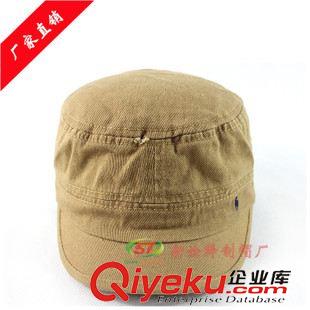 平頂帽/軍帽 歐美風復古懷舊平頂帽 個性另類男士低調鴨舌短檐帽 軍帽加工定制原始圖片2