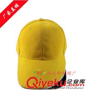 促銷帽/廣告帽 東莞帽子工廠訂做空白棉質太陽帽 廣告帽子定制logo黃色的棒球帽原始圖片3