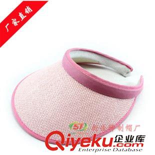 女士空頂帽 夏日新款草編空頂帽遮陽帽太陽帽 迷人小清新淑女發夾騎車防曬帽原始圖片2