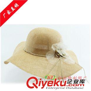 草帽 20年帽子工廠定做簡(jiǎn)約空白純色大沿帽夏天女士草帽子新款外貿(mào)廣東原始圖片3