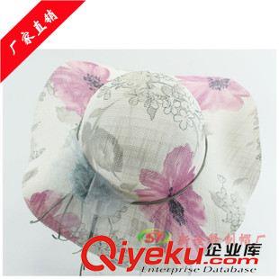 草帽 帽子女夏天純色防紫外線大沿帽可折疊太陽帽防曬草帽 紙草編織帽原始圖片3