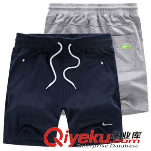 男 短褲 運動短褲男夏男士跑步褲休閑運動五分褲中褲純棉薄款寬松透氣829原始圖片2