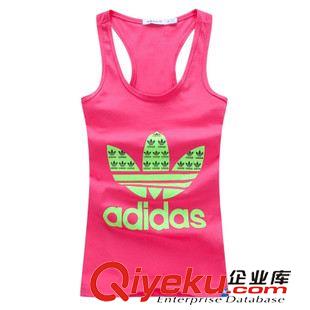 女 短袖 夏季女式小背心 韓版冰絲純棉針織打底衫 無(wú)袖運(yùn)動(dòng)背心女廠家直銷原始圖片2