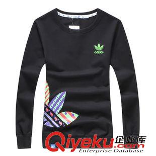 女 長袖 2015秋款女款長袖T恤女裝套頭衫純棉運(yùn)動休閑衛(wèi)衣秋裝可代發(fā)原始圖片3