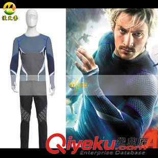 未分類 漫之秀品牌 復仇者聯(lián)盟2 快銀Quicksilver X戰(zhàn)警 cosplay服裝現(xiàn)貨