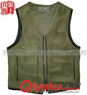 勞保用品、工作服 廠家批發高級搖粒絨背心軍迷戶外防寒全棉絨馬甲絨衣工作服批發原始圖片3