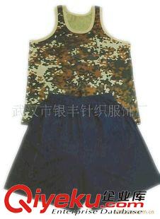tj產品 廠家批發tj批發高級迷彩背心軍訓迷彩服裝迷彩T恤冰絲背心批發