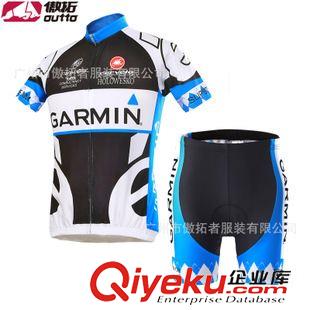 tj商品 佳明白色男式春夏吸濕排汗騎行自行車短袖套裝M-4XL原始圖片2