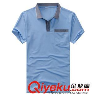 時尚T恤 定制翻領T恤衫文化衫工作服定做翻領t恤訂制團體服裝定做廠服