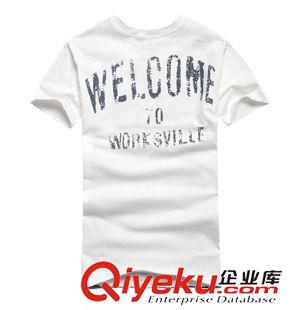 數(shù)碼印花T恤 棉圓領(lǐng)廣告T恤定做 數(shù)碼印花全棉T恤短袖 男時尚短袖定做LOGO原始圖片2