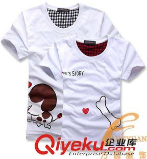 數(shù)碼印花T恤 定做定制批發(fā)200克純棉圓領(lǐng)短袖絲網(wǎng)印花燙畫T恤文化衫廣告衫原始圖片3