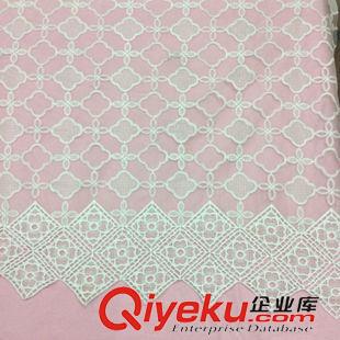 水溶蕾絲 蕾絲輔料花邊 漂白水溶牛奶絲 夏季新款女裝面料 6049廠家直銷