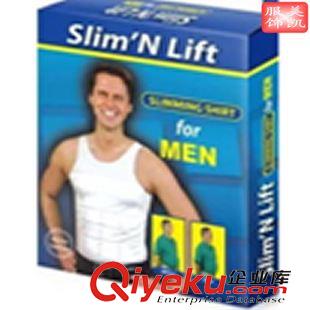 塑身型 廠家直銷sunimei 男士塑身背心 ss背心收啤酒肚塑身衣 束腰收腹原始圖片3