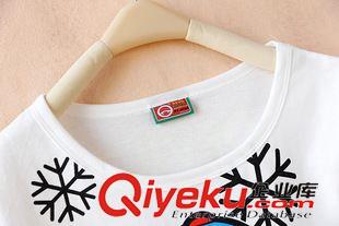 原單品質款 批發15夏裝{zx1}惡魔果實印花短袖 純棉卡通可愛女式T恤原始圖片2