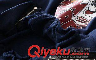 8~31~ 15秋季韓國(guó)代購(gòu)新款 卡通貓和老鼠圖案蝙蝠長(zhǎng)袖寬松女衛(wèi)衣 批發(fā)原始圖片3